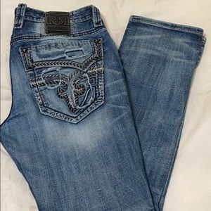 Rock revival men jeans